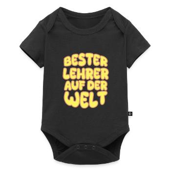 Teacher as a vocation - Baby Premium short-sleeve bodysuit - black - Front