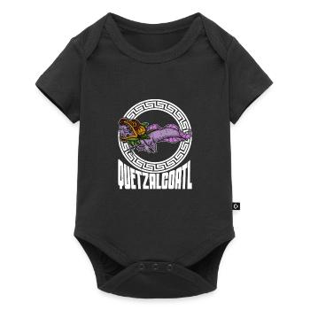 Quetzalcoatl Axolotl Mexico Aztecs Deity - Baby Premium short-sleeve bodysuit - black - Front