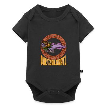 Quetzalcoatl Axolotl Mexico Aztecs Deity - Baby Premium short-sleeve bodysuit - black - Front