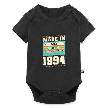 29th birthday May Born 1994 Gift idea - Baby Premium short-sleeve bodysuit - black - Front