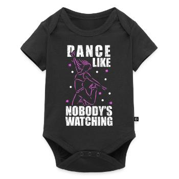Danse GymTrainer - Body à manches courtes Premium Bébé - noir - Devant