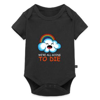 Will Die Emotional and Joker Gift - Baby Premium short-sleeve bodysuit - black - Front