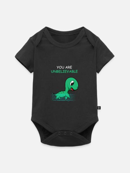 Nicht zu glauben Lustig und Joker Geschenk - Baby Premium Kurzarmbody - Schwarz