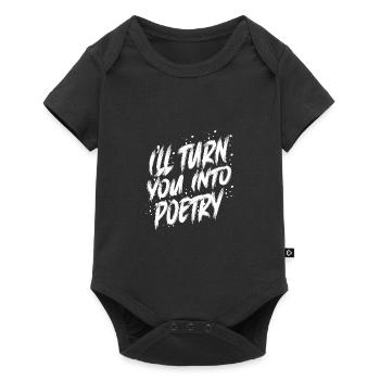 Turning SoulSearcher gift into poetry - Baby Premium short-sleeve bodysuit - black - Front