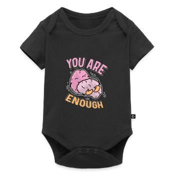 Vous êtes assez aimant personne poison - Body à manches courtes Premium Bébé - noir - Devant