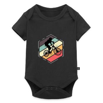BMX Vintage Racer Poison - Baby Premium short-sleeve bodysuit - black - Front