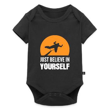 Croire en soi Brave Person Gift - Body à manches courtes Premium Bébé - noir - Devant