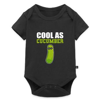 Cool comme concombre Cool Person Poison - Body à manches courtes Premium Bébé - noir - Devant