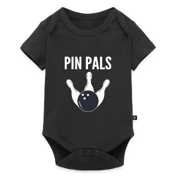 Pin -Amis Athlète Poison - Body à manches courtes Premium Bébé - noir - Devant