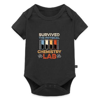 Laboratoire de chimie physique Pharmacien Cadeau - Body à manches courtes Premium Bébé - noir - Devant