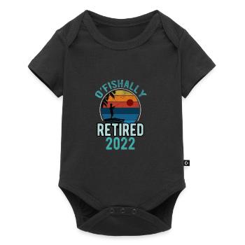 Funny Quote of Retired 2022 Retired - Baby Premium short-sleeve bodysuit - black - Front