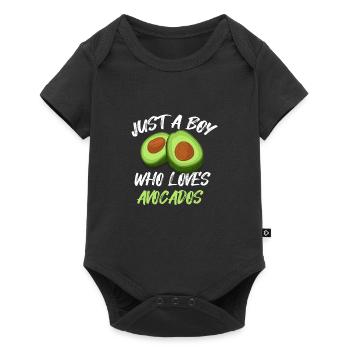 Avocado for Young Children Pears Guac Avocados - Baby Premium short-sleeve bodysuit - black - Front
