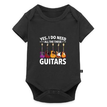 Ja, ich brauche alle diese Gitarren - Baby Premium Kurzarmbody - Schwarz - Vorne