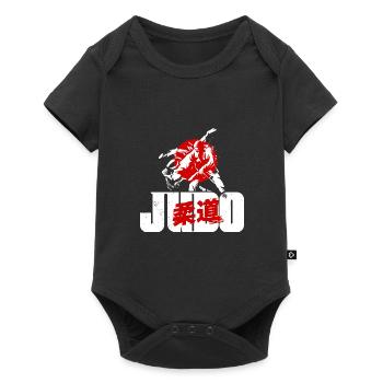 Judo - Body à manches courtes Premium Bébé - noir - Devant