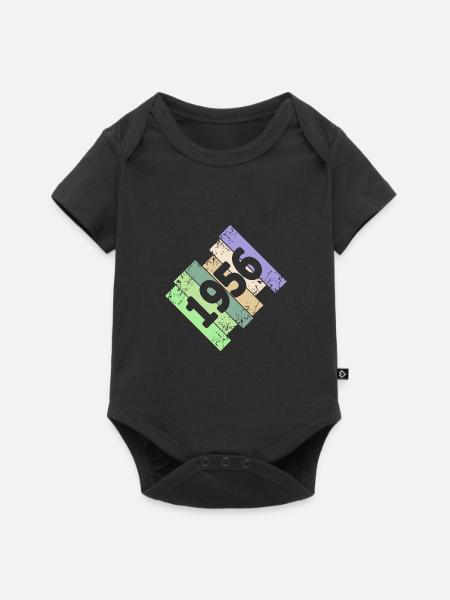 Kunstwerk 1956 - Baby Premium Kurzarmbody - Schwarz