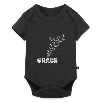 Angler Grace - Baby Premium short-sleeve bodysuit - black - Front