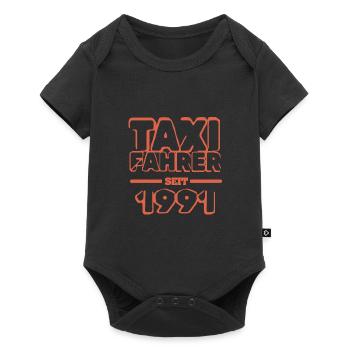 1991 - Baby Premium Kurzarmbody - Schwarz - Vorne