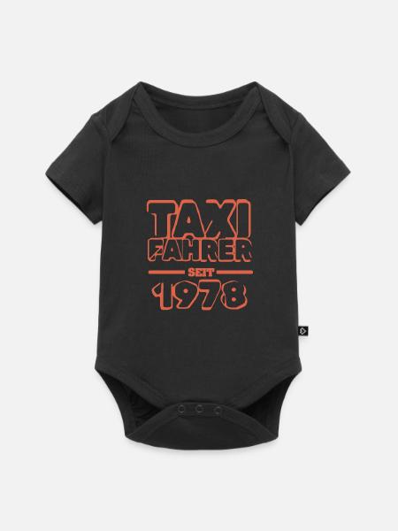 1978 - Baby Premium Kurzarmbody - Schwarz