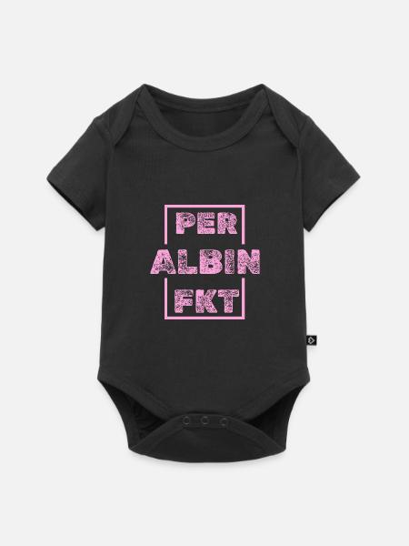 Albin Albin - Baby Premium Kurzarmbody - Schwarz