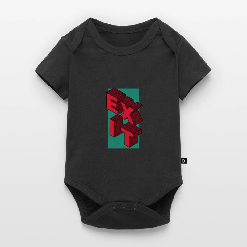 Exit - take the exit - in red Baby Premium short-sleeve bodysuit
