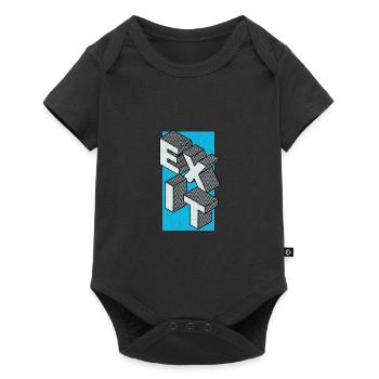 Exit - take the exit in blue - Baby Premium short-sleeve bodysuit - black - Front