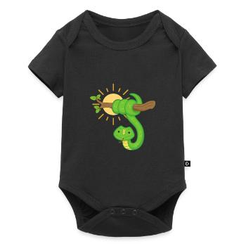 Serpent - Body à manches courtes Premium Bébé - noir - Devant