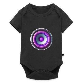 HAUT PARLEUR BOOMER - Body à manches courtes Premium Bébé - noir - Devant