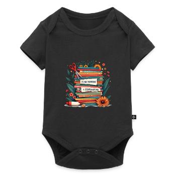 Handmade Cards Scrapbooking Crafts - Baby Premium short-sleeve bodysuit - black - Front