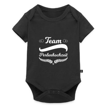 30. Hochzeitstag Ehepaar Perlenhochzeit Geschenk - Baby Premium Kurzarmbody - Schwarz - Vorne