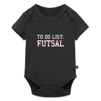 Sport To Do List Futsal - Baby Premium short-sleeve bodysuit - black - Front