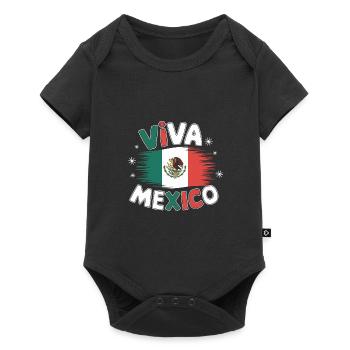 Mexico Mexico Mexican Spanish - Baby Premium short-sleeve bodysuit - black - Front
