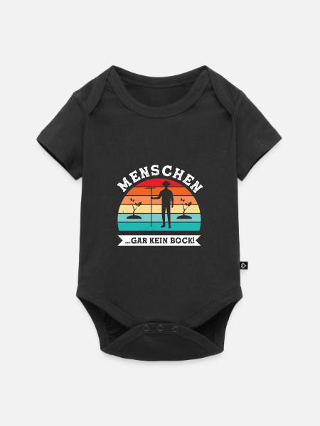 Gartenarbeit Garten Gartenbau Geschenk - Baby Premium Kurzarmbody - Schwarz