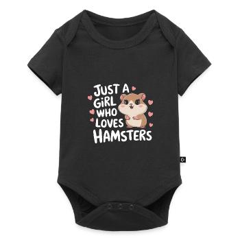 Hamster - Baby Premium short-sleeve bodysuit - black - Front