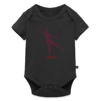 Aerobic Fitness Women's Fitness Training - Baby Premium short-sleeve bodysuit - black - Front