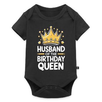 Husband, Spouse, Family, Wedding - Baby Premium short-sleeve bodysuit - black - Front