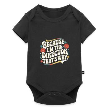 Filmmaker Film Director Cinematographer Film - Baby Premium short-sleeve bodysuit - black - Front
