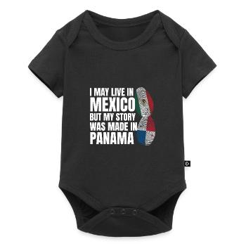 Anime & Ramen Anime Ramen Geschenk - Baby Premium Kurzarmbody - Schwarz - Vorne