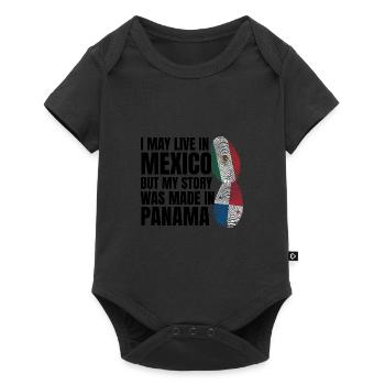 Anime & Ramen Anime Ramen Geschenk - Baby Premium Kurzarmbody - Schwarz - Vorne