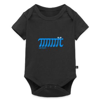 Octopi, Pi, Math, Mathematics, Humor - Baby Premium short-sleeve bodysuit - black - Front