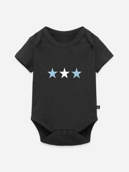 Argentinien - Baby Premium Kurzarmbody - Schwarz