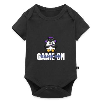 Game On Gaming Gift - Baby Premium short-sleeve bodysuit - black - Front