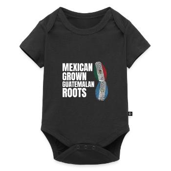 Basketball & Tacos Basketball Tacos Geschenk - Baby Premium Kurzarmbody - Schwarz - Vorne