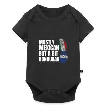 Basketball & Tacos Baseball Tacos Geschenk - Baby Premium Kurzarmbody - Schwarz - Vorne
