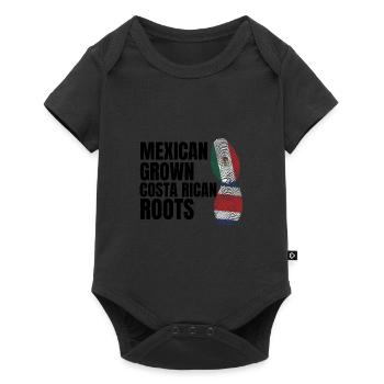 Anime & Ramen Anime Ramen Geschenk - Baby Premium Kurzarmbody - Schwarz - Vorne