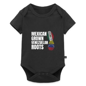 Anime & Skizzieren Mädchen Anime Skizzieren Gesche - Baby Premium Kurzarmbody - Schwarz - Vorne