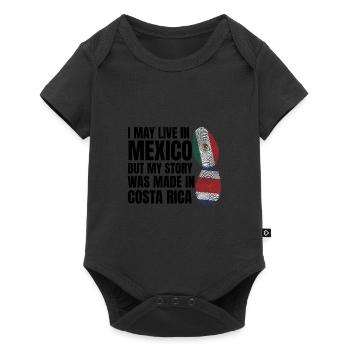 Anime & Ramen Anime Ramen Geschenk - Baby Premium Kurzarmbody - Schwarz - Vorne