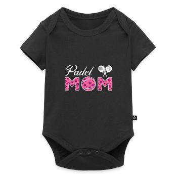 Padel Tennis Mom - Baby Premium short-sleeve bodysuit - black - Front