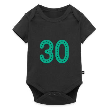30 YEARS. 30th ANNIVERSARY. ANNIVERSARY 30 YEARS. 30 - Baby Premium short-sleeve bodysuit - black - Front