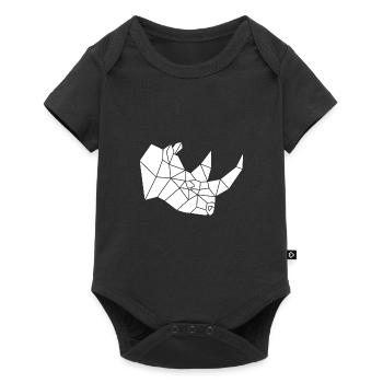 Rhino - Body à manches courtes Premium Bébé - noir - Devant