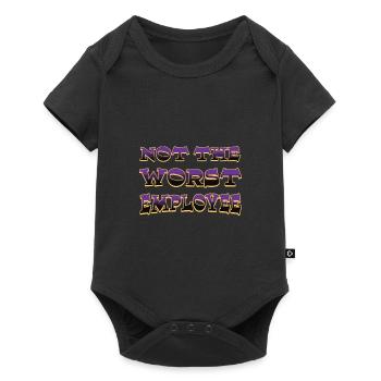 Not The Worst Employee Hilarious Work Anniversary - Baby Premium short-sleeve bodysuit - black - Front